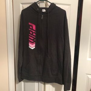 Delta zip up hoodie